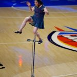 Popular halftime performer Red Panda injured in fall at WNBA game