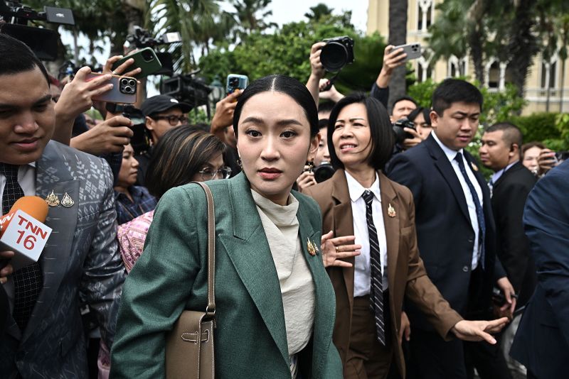 Thailand’s prime minister suspended over leaked phone call with former strongman