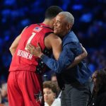 Barack, Michelle Obama attend NBA All-Star Game